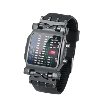 2023 Nové Hodinky Mužov Elektronické Luxusné Športové Vodotesné exteriérové LED Náramkové hodinky Digitálne Black Hodiny je Módny Dizajn montre homme