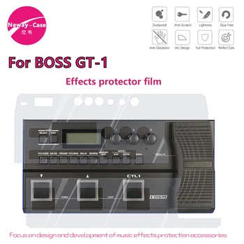 Neway Prípade Elektrická Gitara Účinok Chránič Film pre Boss GT-1 Gitaru Efekt Pedál Príslušenstvo