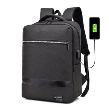 Pánske Batoh Veľká-Kapacita Business Travel Bag Multi-Funkčné Nepremokavé USB Nabíjanie Mužov Mochila Mládež Študent Knihy Taška