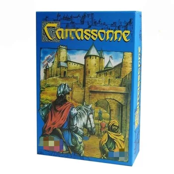 2020 Hot Doskové Hry Carcassonne 2-5 Hráčov Karty Hra Pre Strany Rodiny, Priateľov je Jednoduché Hrať Najlepší Darček, aký Smiešny Dlaždice-umiestnenie Hra