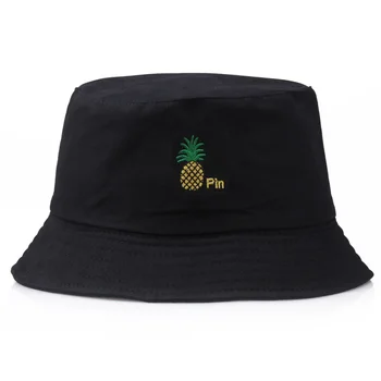 Unisex Skladacia Vedierko Hat Módne Vyšívané Pláž, Slnko Klobúky Ulici pokrývku hlavy Rybár Vonkajší Spp Mužov a Ženy, Panamský Klobúk
