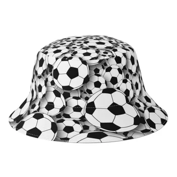 Zimné Futbalové Vedierko Hat pre Chlapcov, Dievčatá Skladacia Futbalová Rybár, Klobúky, Čiapky Prímorské