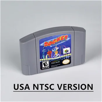 Rocket - Robot na Kolesá pre 64 Bit Hra Kazety USA Verzia Formát NTSC