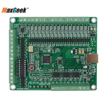 Maxgeek LF77-AKZ250-USB3-NPN 3 Os 5 Os Mach3 Motion Controller Mach3 USB Radič Pre CNC Gravírovanie Stroje