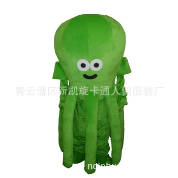 Roztomilý Octopus Cosplay Kostým Cartoon Zvierat Chlpaté Octopu Maskot Vyhovovali Maškarný Party Zdobiť Tému Party Oblečenie Výkon Oblečenie