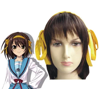 Unisex Anime Melanchólia of Haruhi Suzumiya Haruhi Suzumiya, Čelenka Cosplay Príslušenstvo pokrývku hlavy