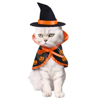 Halloween Pet Cape Mačka, Pes Vianoce Zdobiť Cosplay Oblečenie, Klobúky Kostým Dovolenku Cape Pet Príslušenstvo Položiek Pre Malé A Stredné