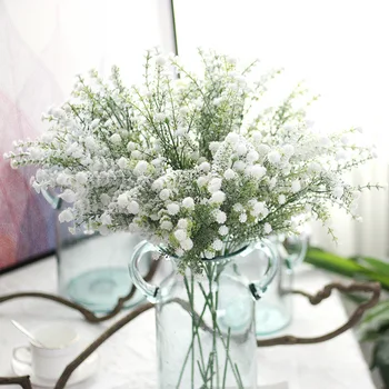 Imitácia Kvety Posypanie snehu plné hviezd snehu sprej umelé kvety, dekorácie, svadobné party domáce dekorácie