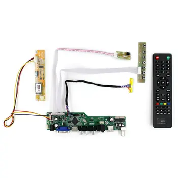 TV+HD MI+VGA+AV+USB+AUDIO LCD riadiacej Dosky Pre LTN141XA B150XG09 1024x768 LCD panel