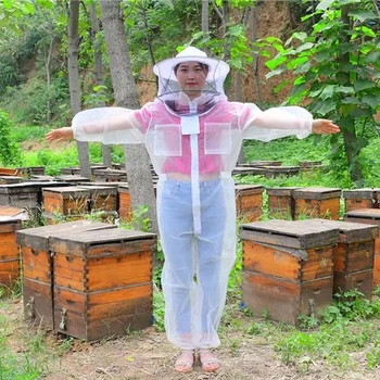 1 Nastavte Včelárskych Vyhovovali Včelár Profesionálne Oblečenie Komár Vyhovovali Včely Priedušná Anti Včelárskych Oblečenie