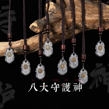 Benming Buddha Amulet Prívesok Náhrdelník Dobré Šťastie Šperky Čínskeho Zverokruhu Zvierat Rok Dlhým Reťazcom Náhrdelník Výročie Šperky