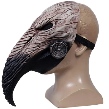 Legrační Stredoveký Steampunk Mor Lekár Vták Maska Latexová Punk Cosplay Masky Zobák Dospelých Halloween Prípade Cosplay Kostým, Rekvizity
