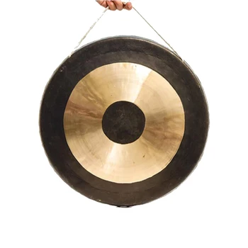 Ručné Čínsky Gong 36 cm,40 cm,50 cm,60 cm Chau Gong Medi Čínsky chao gong, bicie hudobné nástroje