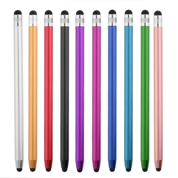 Multi-farebné Dvojité Guľôčkové Pero Stylus Kapacitné Dotykový Displej Kefa Pre iPad, Mobilný Telefón, Inteligentný Telefón, Tablet