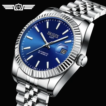 HAIQIN VIP ODKAZ Pre Drop shipping 2020 Automatické Hodinky pánske Top značky luxusné mužov vodotesné hodinky mechanické náramkové hodinky muž