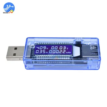 Voltmeter Aktuálne Meter USB Power Bank Tester Diagnostický Nástroj Lekár Nabíjacie Napätie Kapacita Meracie Nástroje, Digitálne Ammeter