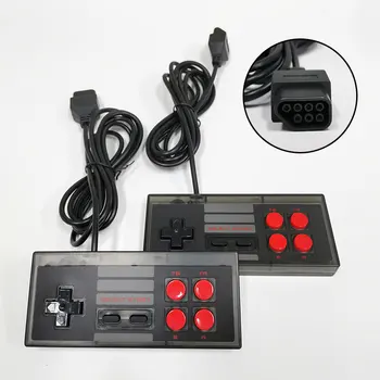 2 Pack NES Classic Controller, suily 7 PIN Radič Retro Tlačítkový Ovládač pre RetroPie NES Emulátory