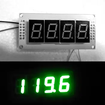 DYKB Digitálneho displeja LED AM, FM rádio prijímať frekvencie počítadlo, merač pre Ham Zosilňovač 9V-12V DC napájanie
